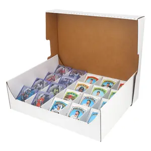 Card Sorting Tray- Stackable Trading Cards Sorter Tray for Raw, Sleeved,Toploaders,PKMN,Baseball,Cardboard Organizer, Trade Card Box