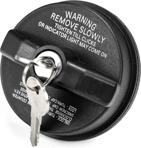 Locking Gas Cap For Chevy Silverado 1500 2500 3500 Cruze Express Malibu Colorado Suburban Tahoe Equinox &Toyota Honda GMC Nissan Subaru Acura Buick Cadillac Lexus Saturn Mitsubishi,Lock Fuel Cap