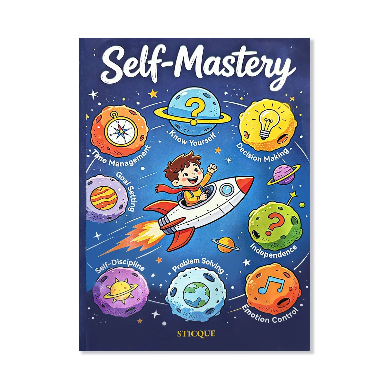Children's Self-Management Notebooks - Office Stationery Supplies, Journal Supplies for Elementary School Students, Extracurricular Reading Gift That Boosts Self-Confidence, Enhances Adaptability, Supports Adaptability Enhancement, Promotes Self-Managemen