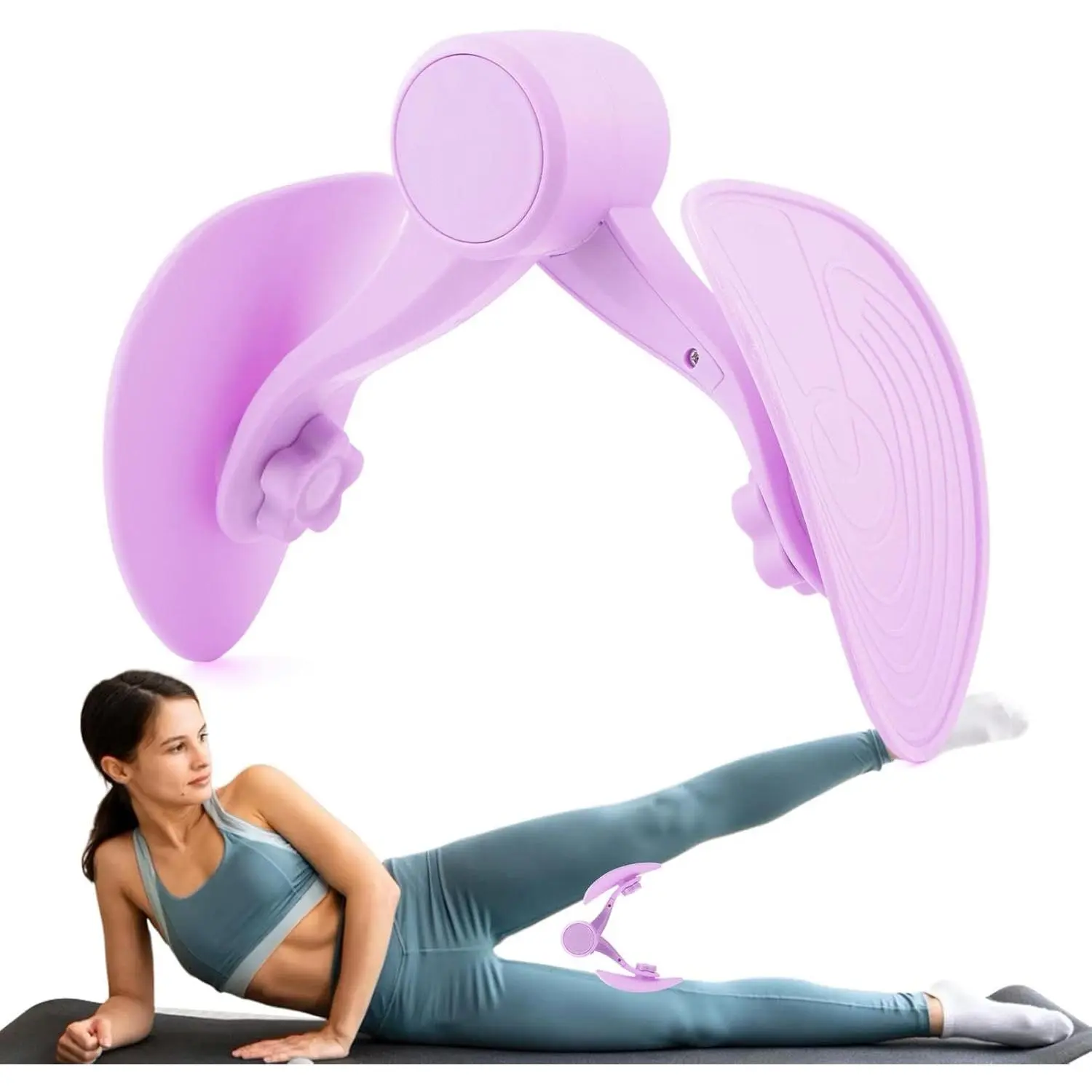 Women's Adjustable Kegel Exerciser - Cushioned Thigh-Toning Cross Trainer, Hip & Strength Cross Trainer for Pelvic Floor Strengthening, Postpartum Recovery, Healthcare, Kegel Exercise Cross Trainers