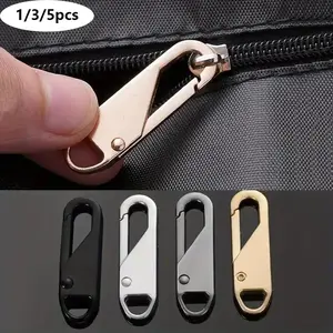 Durable Zipper Repair Kit, Reusable Durable Zipper, Easy to Use, Versatile Solution for Travel Bags, Clothes, Wallets, Handmade Crafts, Replacement Zipper Heads