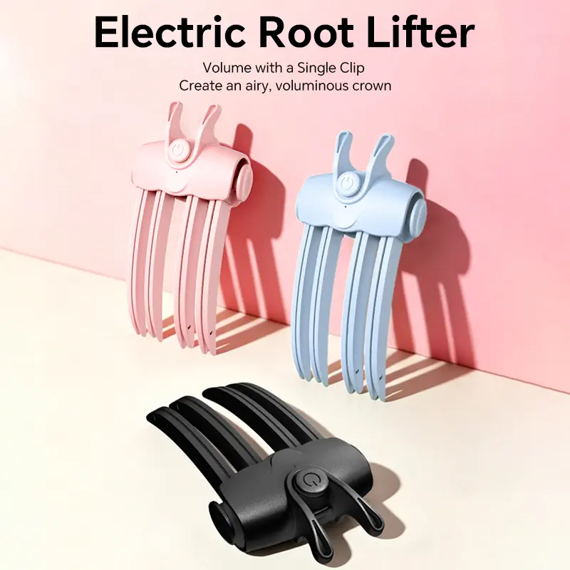 Heated Root Volume Hair Clip - Adjustable, Lightweight, Cordless Styling Tool with Instant Root Lift, Fast Heating for Daily Use, Birthday Gift for Her