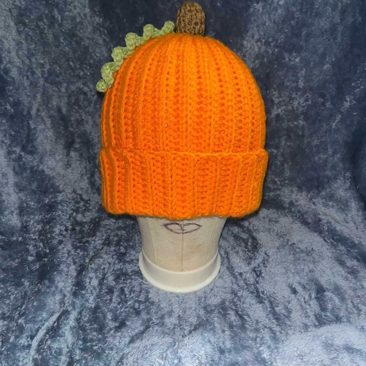 Pumpkin crochet hat