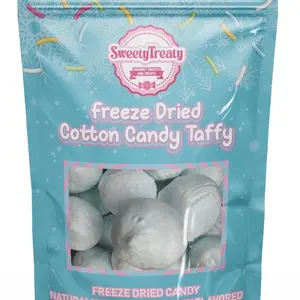 Freeze dried cotton candy taffy Snack Bonbon viral freeze  dried freeze dried candy Candyballs