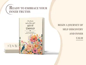 Let It Unfold: A 15-Week Guided Journal for Emotional Healing & Mindful Growth (Hardcover, 210 Pages)