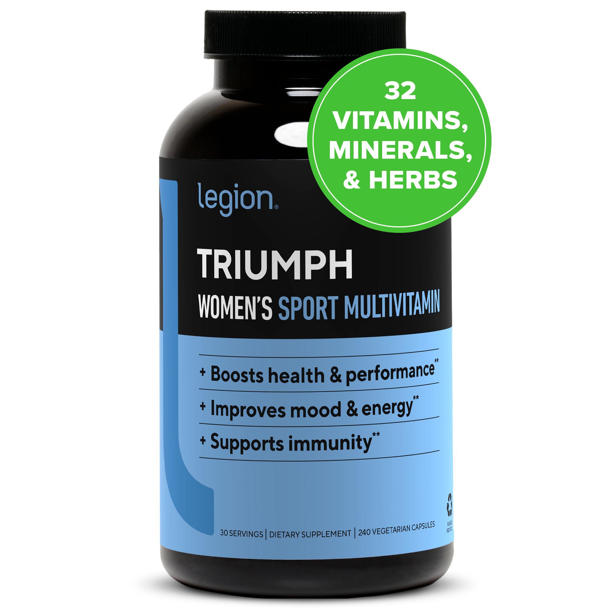 Legion Triumph Women's Sport Multivitamin - 30 Servings