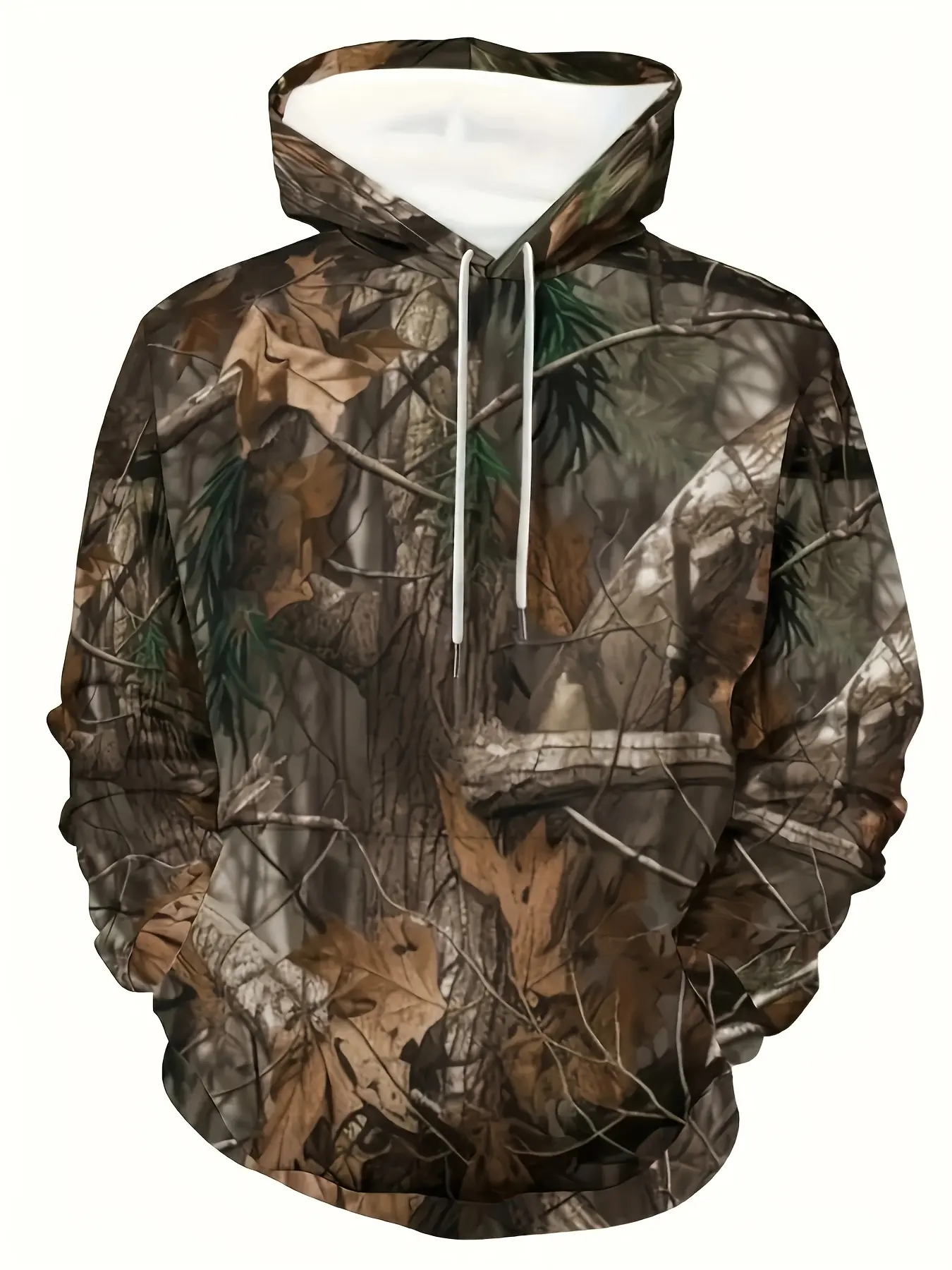 Novel print hoodies, cool men's hoodies, men's casual graphic design pullover hooded sweater with kangaroo pocket Camo Streetwear, Casual Streetwear Sweatshirt, suitable for winter and autumn, Casual Pullover Sweatshirts, as a gift
