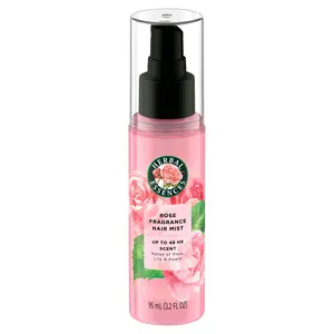 Herbal Essences Rose Fragrance Hair Mist, Rose Scent, Frizz Control, 3.2 fl oz, for all Hair Types