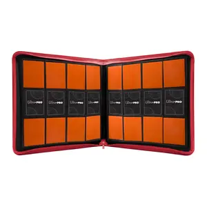 Ultra Pro PRO Binder: 12-Pocket Zippered - Red