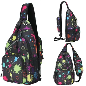 Crossbody Sling Backpack Sling Bag Travel Hiking Chest Bag Daypack