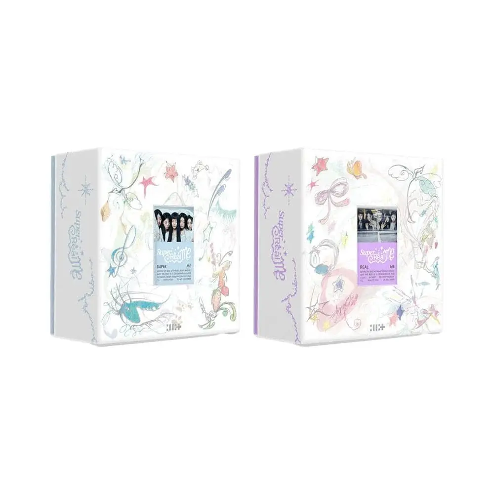 ILLIT SUPER REAL ME 1st Mini Album CD K-Pop Magnetic Photobook 2 Photocards Lyric Poster