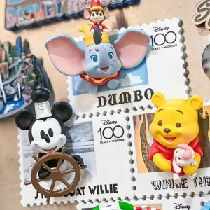 Disney Retro Stamp Series Blind Box Collectible Figurine Vintage-Inspired Design, Limited Edition, Unique Disney Character, Ideal for Display or Collecting