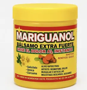 Mariguanol Bálsamo Extra Fuerte 250 g – Arnica, Cúrcuma, Salicilato – Alivio para Dolor y Artritis