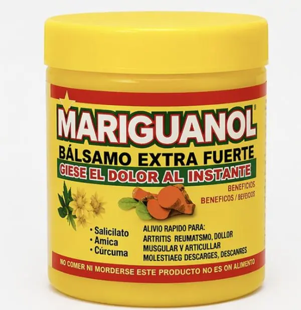 Extra Strength Mariguanol Pomade Balm (250g) - Arnica, Turmeric, Salicylate - Therapy Pain Relief Joint Recovery Treatment for Muscle Pain, Arthritis - Relaxation Body Balm (Beauty & Personal Care, Bath & Body Care)