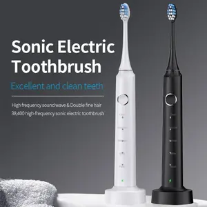 Landot Sonic Electric Toothbrush for Adults, Daily, Sensitive, 5 Cleaning Modes, High Frequency Vibration, Rechargeable Smart Timer, Full Oral Care & Whitening