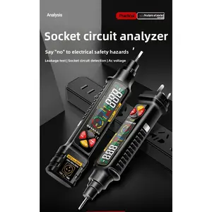 Intelligent tester pen induction pen electrical socket tester leakage detection voltage check line on-off tester pen