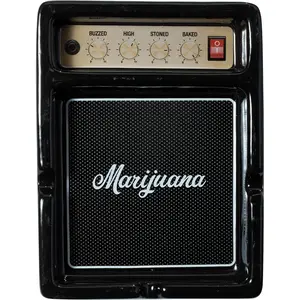 Stoned Music Amplifier Amp Shaped 5.25" Ashtray