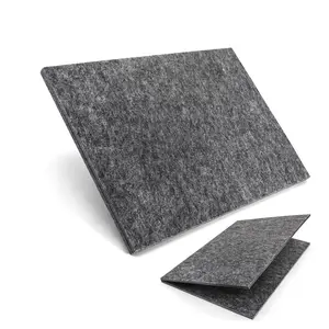 Foldaway Felt Bulletin Board, 31.5 x23.6 inches Decorative FeltPin Board, Vision Board Cork Board Alternative for Wall, - Pad, Colorful, Lover, Ornaments, Smooth
