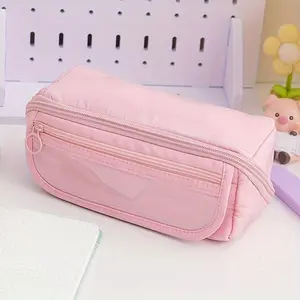 Large Capacity Pencil Case, 8 Compartments Pencil Bag, Stationery Storage Bag, Office Stationery & Supplies, Office Essentials, Coloring Supplies