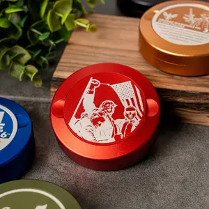 Metal Zyn Can, Trump Fight, Amateur Golfer, Golf zyn, American Zyn, Addicted Zyn, Snus can, dip can, Metal dip can, groomsman gift, bachelor gift, Zyn user, custom Zyn can Aluminium Lightweight Case Organiser Canister Tin Shiny Bottles Lighter