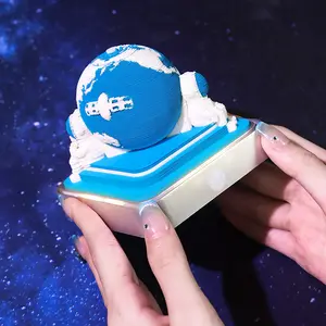 2026 3D Earth Paper Sculpture Calendar, Creative Pop-Up Note Pad, Modern Desk Decor & Artistic Gift