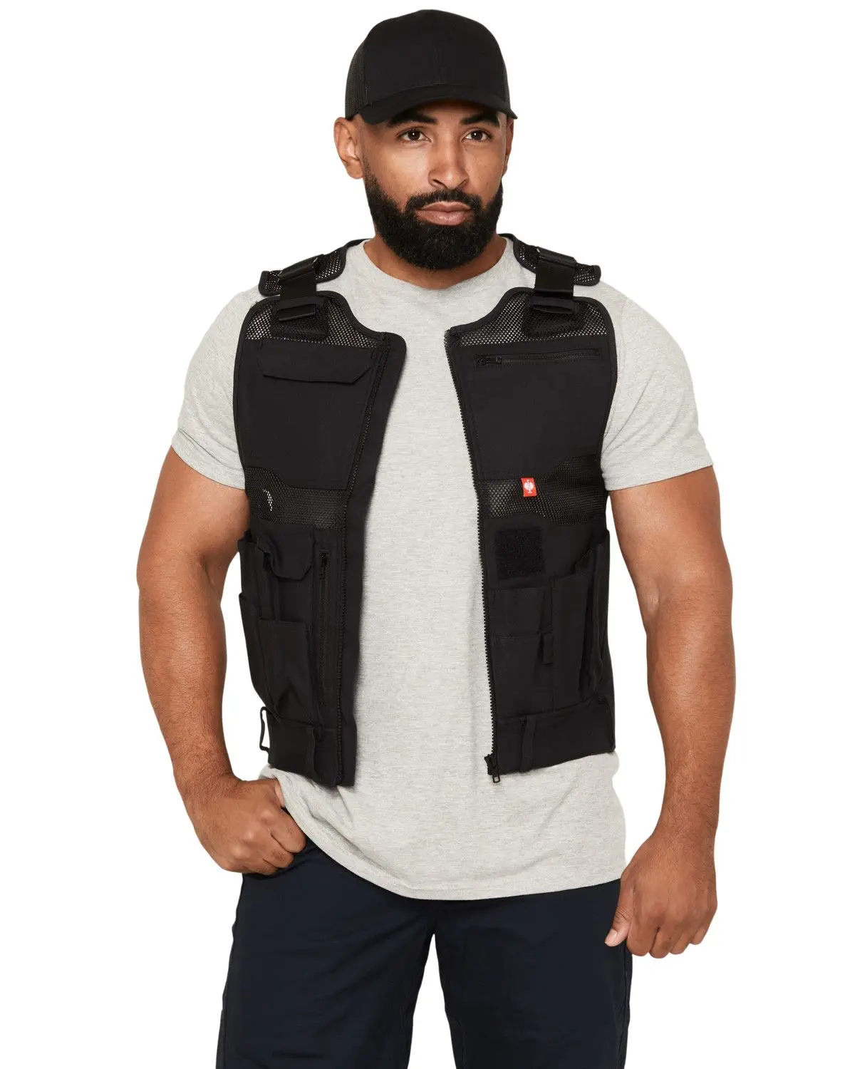 Strauss Men's Men'S Tool Vest - 8407844-Blk