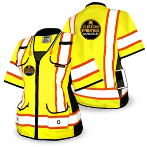 KwikSafety GODMOTHER Safety Vest for Women (RELAXED FIT) Class 3 ANSI Tested OSHA Compliant Reflective Work Gear - Model No.: KS3336C3