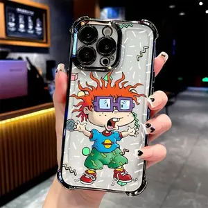 Cartoon Little Boy R-Rugrats Mobile Phone Case for iPhone 17/16/15/14/13/12/11 ProMax Plus for Samsung phones,an excellent gift for friend or fans.