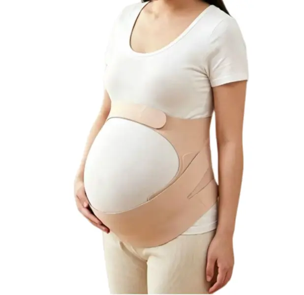 Comfortable Breathable Maternity Support Belt Adjustable Breathable Waist Support Belt, Soft Abdominal Back Support Strap, Invisible Slim Waist Trainer Under Clothes, Comfortable Nylon Waist Shaping Band For Daily Wear