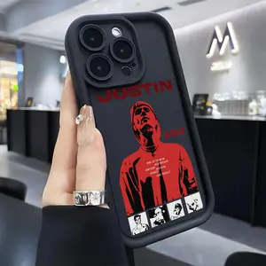 J-Justin Baby Bieber Phone Case Suitable for iPhone 17 16e 16 15 14 13 12 11 Mini Pro Max Air X XR XSMAX 8 7 Plus Anti Fall Soft TPU Back Cover