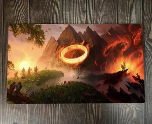 Lord Rings Mtg Desk Mat Trading Card Game Mat Tcg Ccg Table Mouse Pad, Perfect Gift for Fans, Office Decor, Gaming Desk
