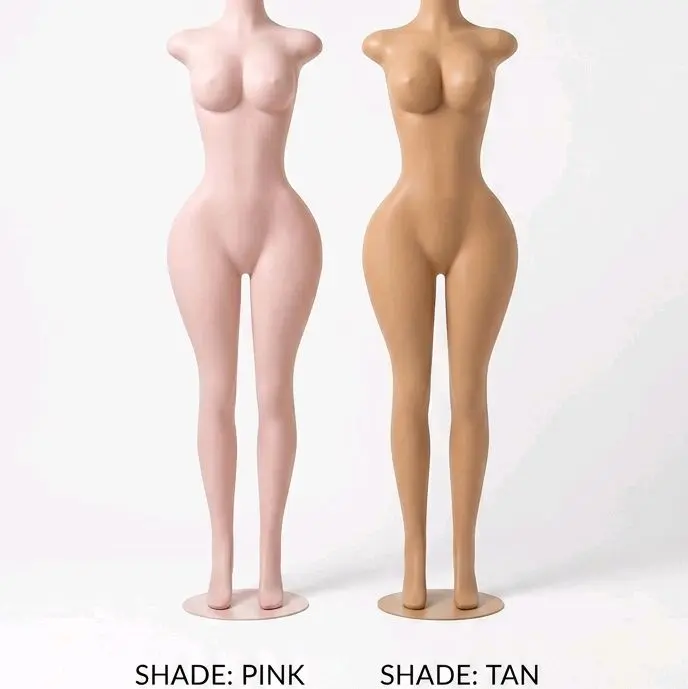 BBL Mannequin - Pink & Tan Shades for Display Purposes