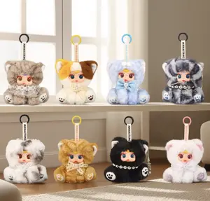 MM Candy Naughty Cat Plush Keychain Blind Box
