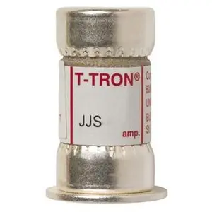 Bussmann 600 VAC, 400 Amp, Fast-Acting General Purpose Fuse Bolt-on Mount, 3-5/8" OAL, 200 at AC (RMS) kA Rating, 1" Diam JJS-400