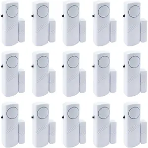 Door Window Alarm, 90DB Door Alarms for Kids Safety, Wireless Sensor Door Window Burglar Alarm-Window Pool Alarms for Home, 15 Pack