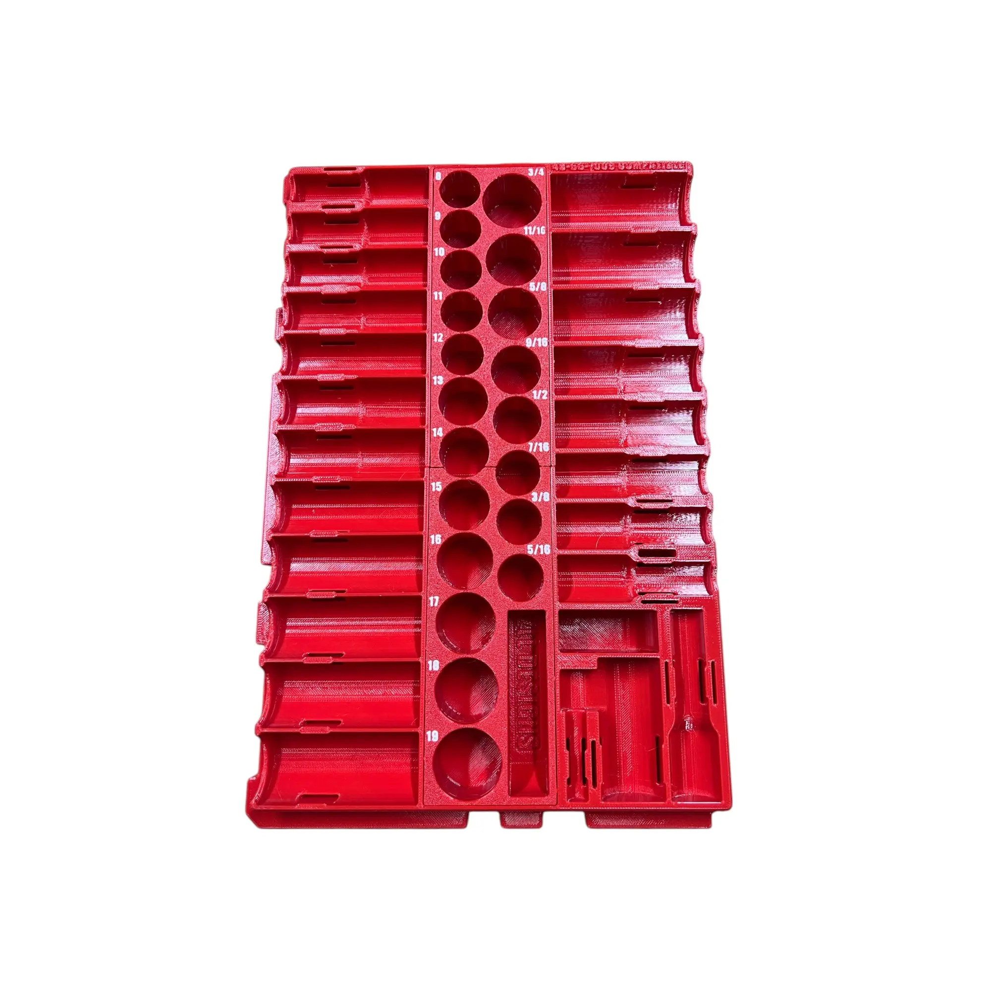 Packout Insert fits Milwaukee 3/8" Impact 43-Piece Set (49-66-7009)