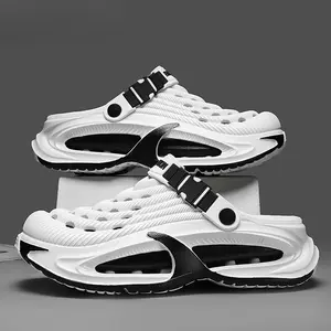 Mens Thick Sole Non Slip Sandals Quick Drying Odor Resistant Beach Slippers for Outdoor Casual All Season Wear Durable Soft Comfortable