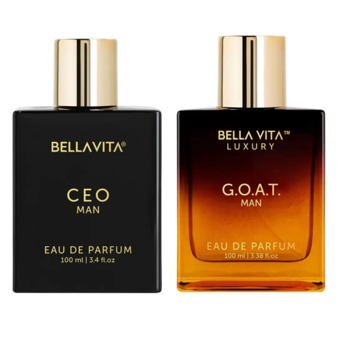 The Sigma Male by Luxury | 2x100ml Perfumes | CEO Man & G.O.A.T. Man | Perfume for Men | Long Lasting Fragrance | Eau De Parfum