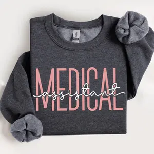 Medical Assistant Sweatshirt, Gift For Coworker, MA Sweater, Assistant Gifts, Nurse Appreciation, MA Hoodie, Gifts For Medical Assistant