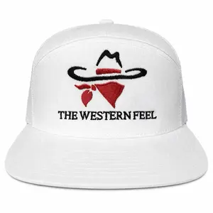 TWF Bandido Richardson 7 Panel White/White Snapback Hat for Stylish Western Looks
