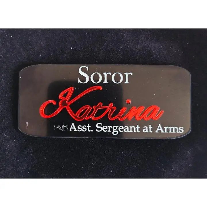 Chapter Committee Name Tag