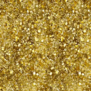 Metallic Gold Glittery Sugar™