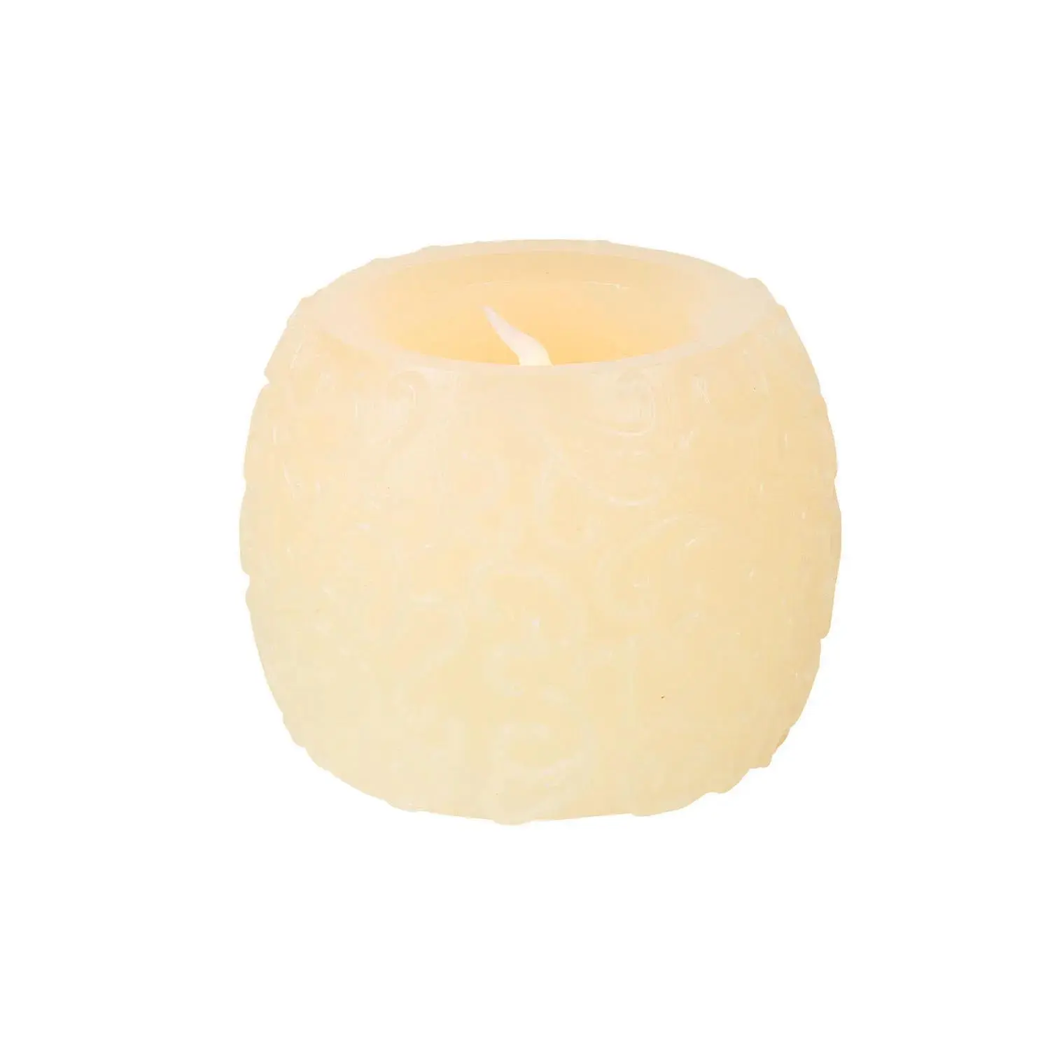 12-Pc Real Wax Flameless Candles, Ornate Battery-Operated Decorative Candle Lights for Wedding Centerpieces