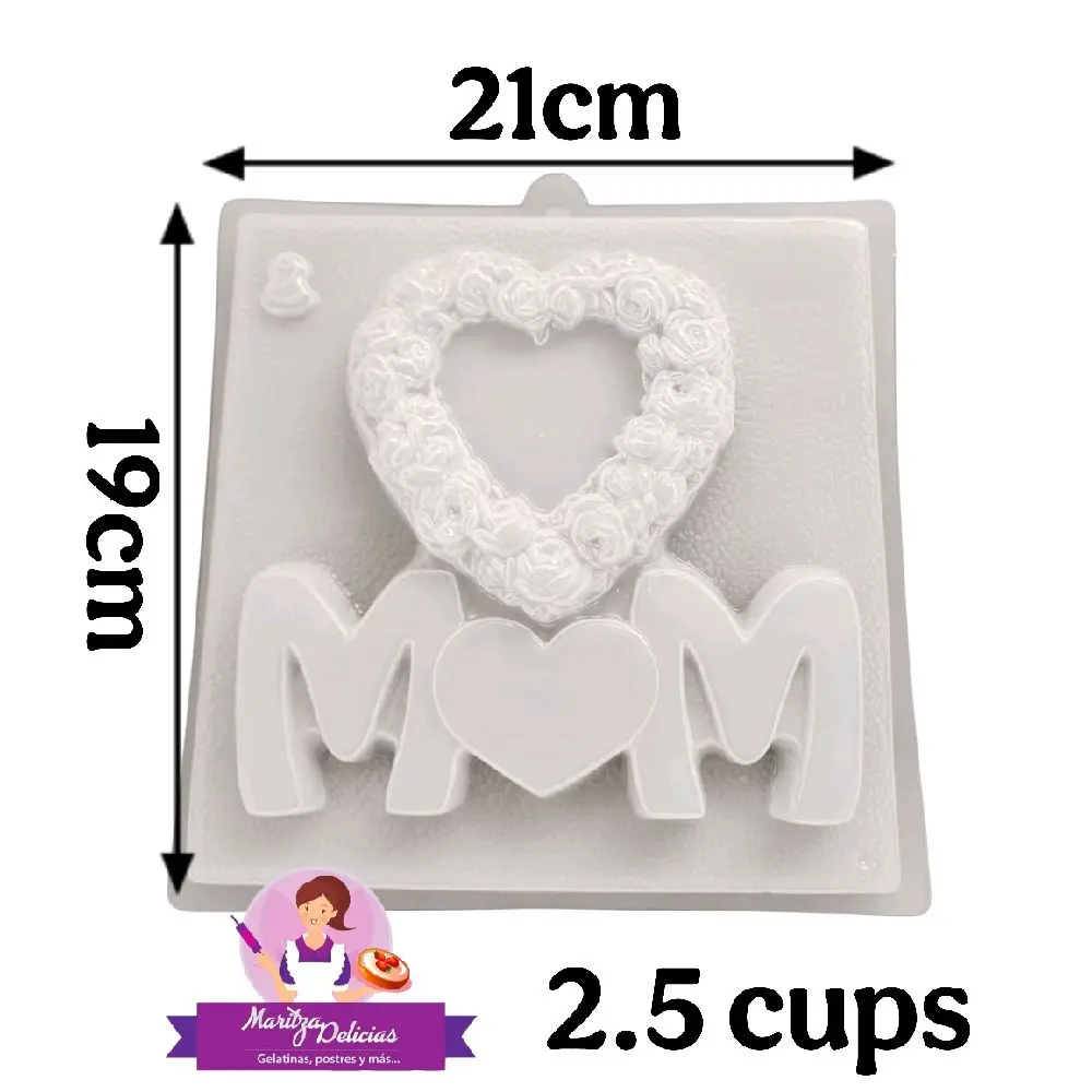 Mom Jello Mold / Mamá Molde Gelatina