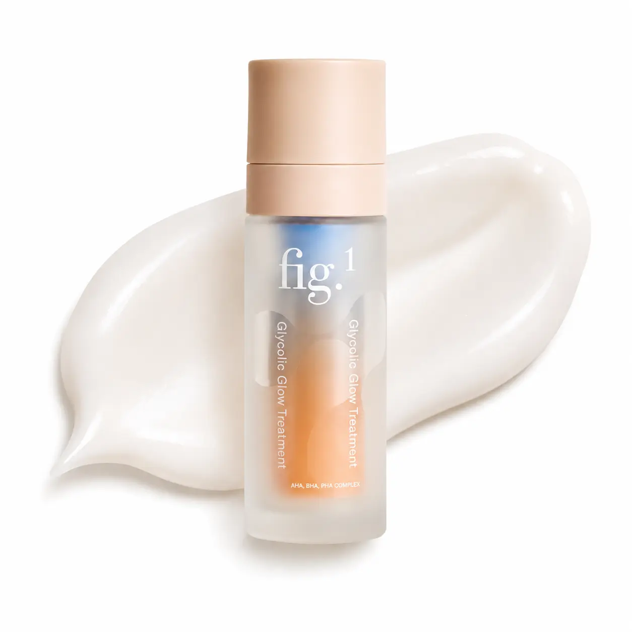 Fig.1 Glycolic Glow Treatment – 4% Glycolic Acid Face Exfoliant, Exfoliating & Glowing Emulsion, Chemical Peel for Radiant Skin, Hydrating PHA & Squalane, Vegan, 30 ml