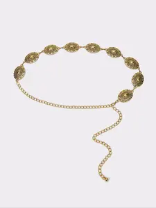Boho Women's Waist Chain, Hollow Out Design, Perfect for Dresses & Jeans, Ideal for Parties, Casual Wear, Back-To-School Season, Waistbeads