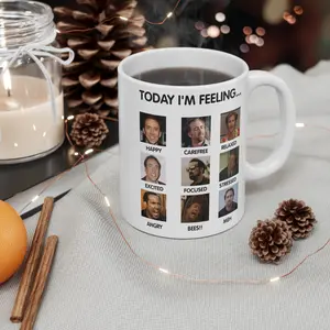 Today I Feelingg... Coffee Mug, Gift For Fan, Coffee Mug