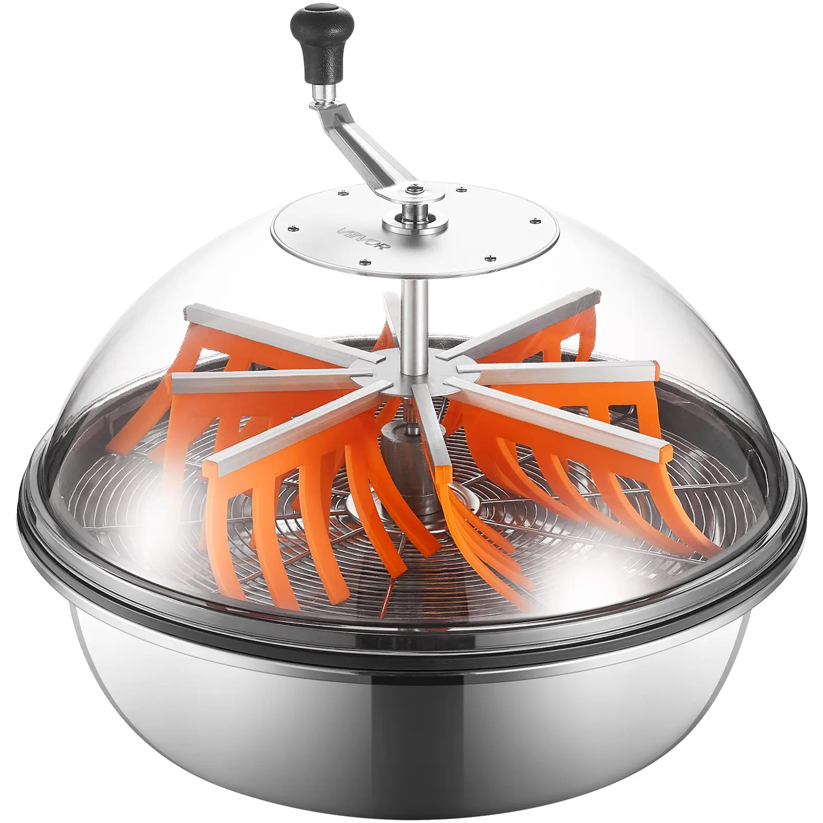 【Summerfinds】VEVOR Bud Leaf Bowl Trimmer,24 in Manual Bud Trimmerwith Sharp Stainless Steel BladesVisual CuttingWet & Dry Hydroponic Cutting MachineTwisted Spin Cut for Plants Leaves Buds Flowers