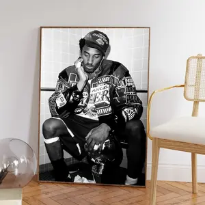 Kobe Bryant, Basketball Legend   Ornaments Decoration Room Photo Artistic Print Wall wall   remember lebron  Decorative Artwork Modern Cool Design Black Blue Design Diy Decorative funny animal decor poster