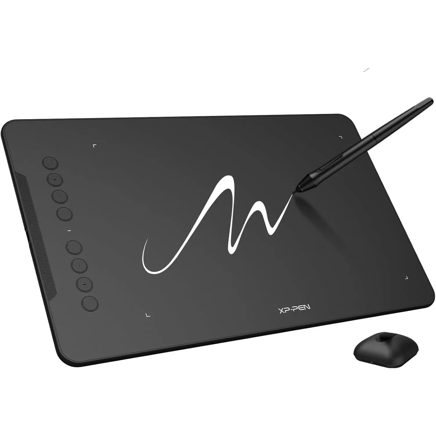 Digital Drawing Tablet, 10 x 6 Inch Graphic Tablet with Stylus, 8 Customizable Shortcut Keys, Drawing Pad for Digital Art, Design, Online Learning, Note Taking and Creative Projects